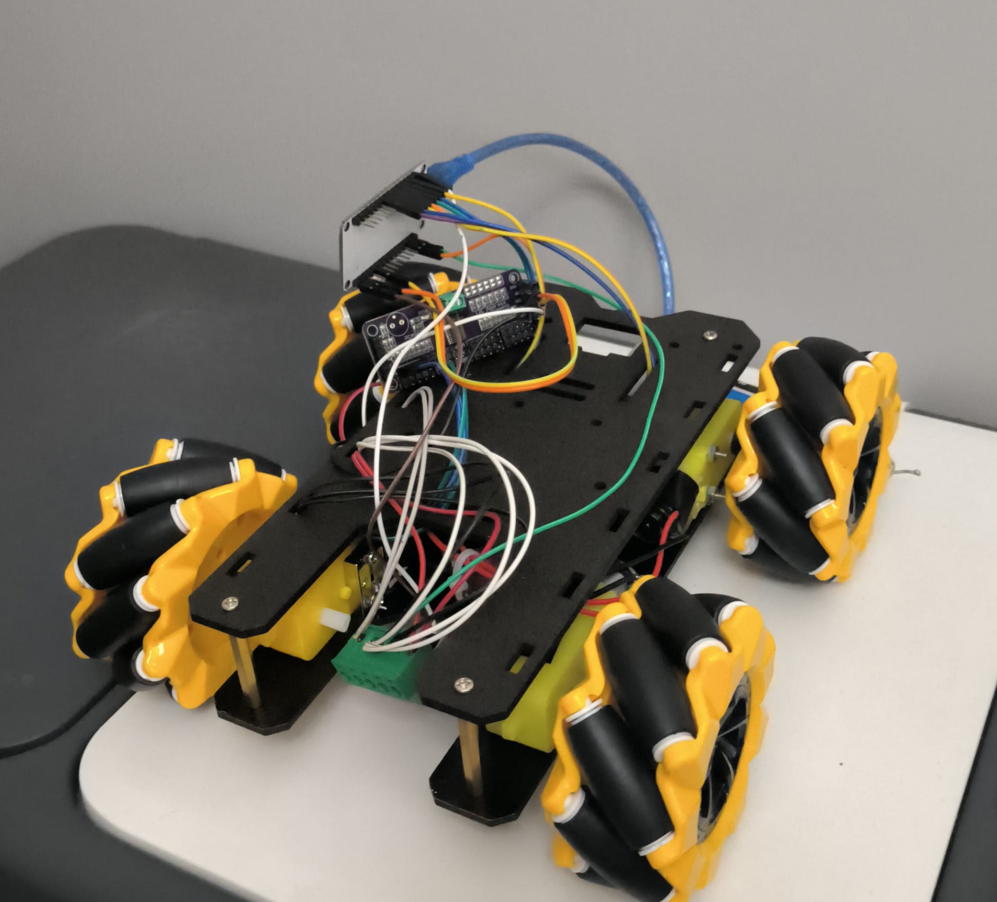 Kesis-Robot — Üstten görünüm